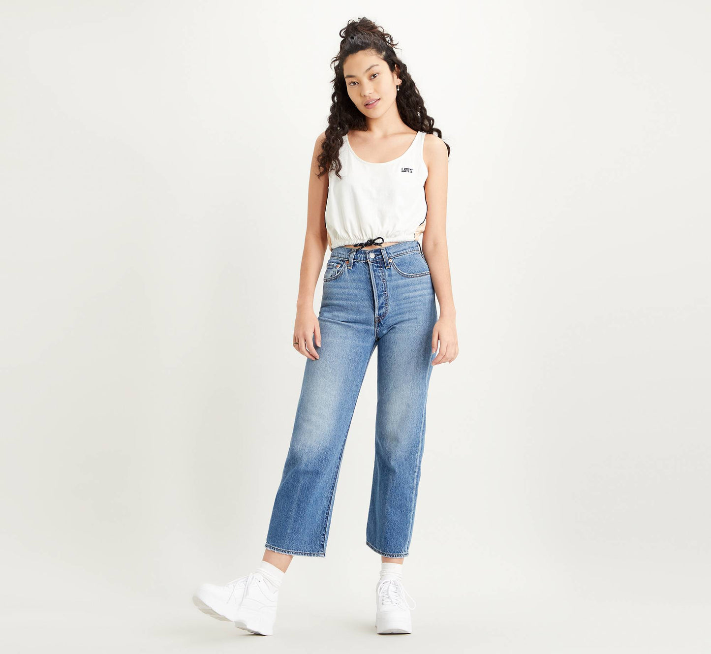 Levi Ribcage Straight Ankle Women's Jeans