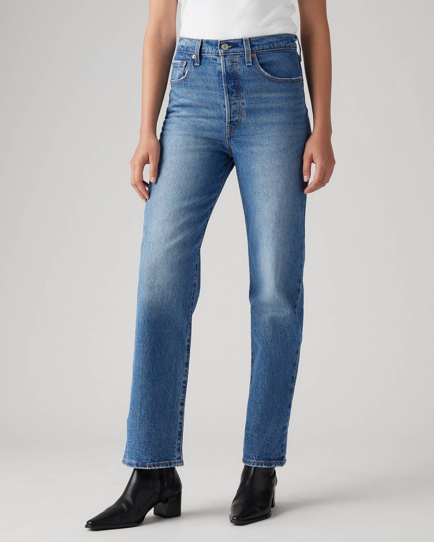 Levi Ribcage Straight Ankle Women's Jeans